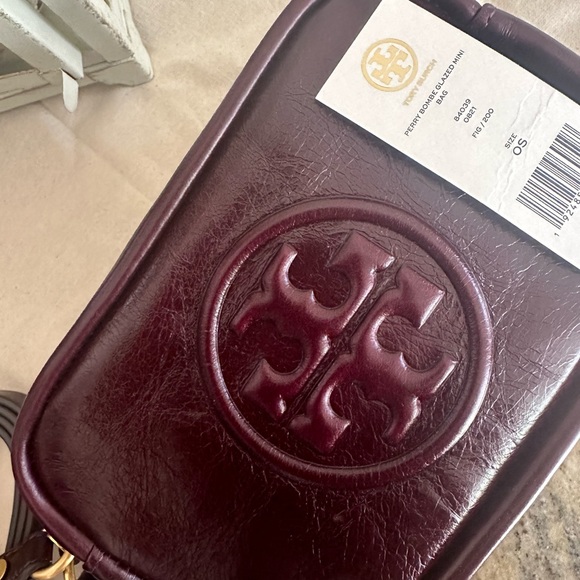 New Tory Burch PERRY BOMBE GLAZED MINI fig - Picture 4 of 9